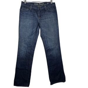 GUESS Premium Dream Straight Leg Jeans - Dark Blue - Size 30